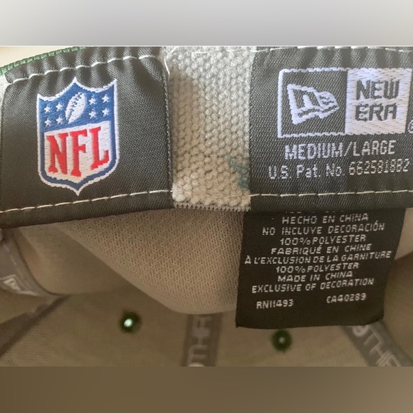 Green Bay Packers Cap / Hat, 39Thirty, NewEra, MEDIUM-LARGE, NFL Football, NEW! - Picture 5 of 5